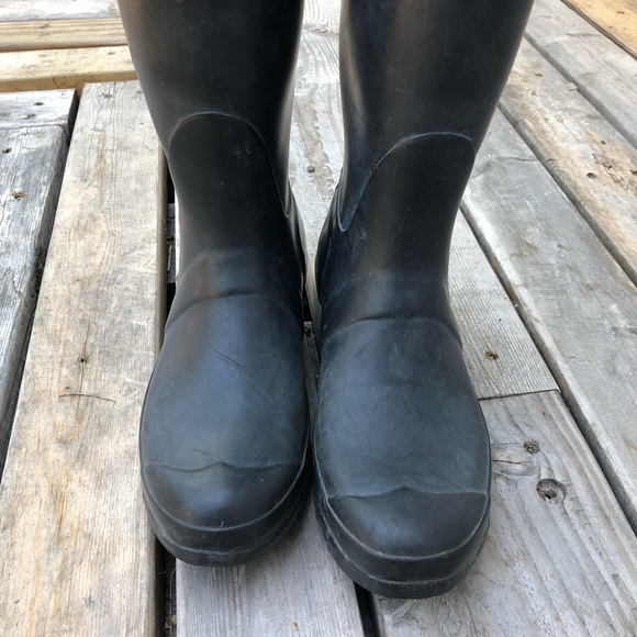Hunter tall matte black original boots - Picture 2 of 8
